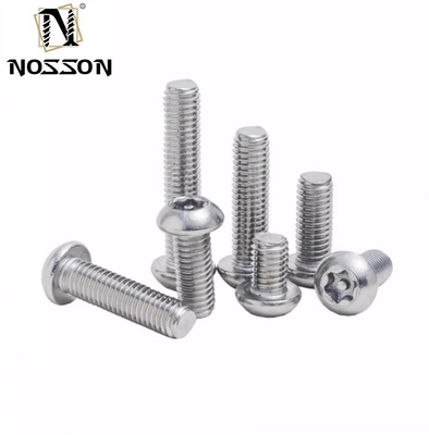ANSI/ASME Standard 304 Torx in acciaio inossidabile Testa rotonda con perno anti-furto