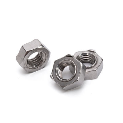 Acciaio inossidabile galvanizzato SS304 SS316 Noccioline a testa esessuale per bullone La scelta preferita nell'industria alimentare e delle bevande Standard GB