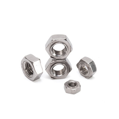Acciaio inossidabile galvanizzato SS304 SS316 Noccioline a testa esessuale per bullone La scelta preferita nell'industria alimentare e delle bevande Standard GB