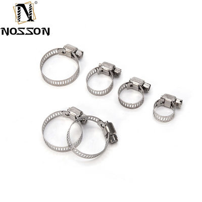 16-300mm Acciaio inossidabile Clampe per tubi Clampe per tubi regolabili standard o non standard