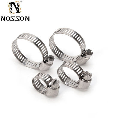 16-300mm Acciaio inossidabile Clampe per tubi Clampe per tubi regolabili standard o non standard