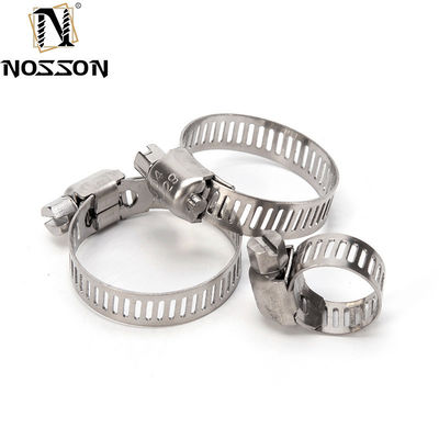 16-300mm Acciaio inossidabile Clampe per tubi Clampe per tubi regolabili standard o non standard