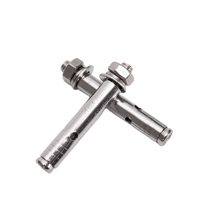 Acciaio inossidabile metrico Hex Nut manica buco rotondo corpo lavastoviglie piatta e lavastoviglie di molla Ancoraggio bullone Finire vita più lunga TiCN Capacità 700