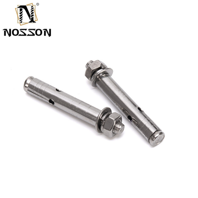 Acciaio inossidabile metrico Hex Nut manica buco rotondo corpo lavastoviglie piatta e lavastoviglie di molla Ancoraggio bullone Finire vita più lunga TiCN Capacità 700