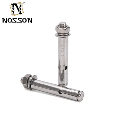 Acciaio inossidabile metrico Hex Nut manica buco rotondo corpo lavastoviglie piatta e lavastoviglie di molla Ancoraggio bullone Finire vita più lunga TiCN Capacità 700