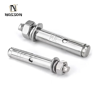 Acciaio inossidabile metrico Hex Nut manica buco rotondo corpo lavastoviglie piatta e lavastoviglie di molla Ancoraggio bullone Finire vita più lunga TiCN Capacità 700