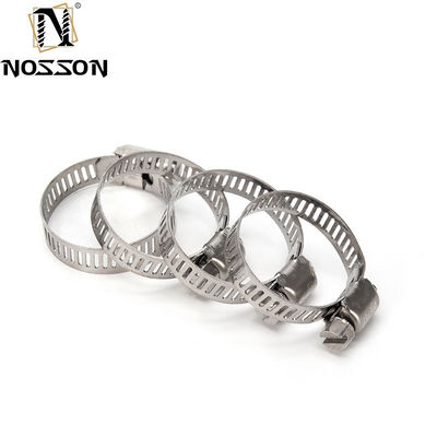 Supporto personalizzato ODM Acciaio inossidabile Universal Worm Drive Clamp 16-300mm per tubi e tubi GB Standard