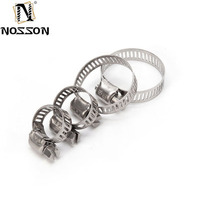 Supporto personalizzato ODM Acciaio inossidabile Universal Worm Drive Clamp 16-300mm per tubi e tubi GB Standard