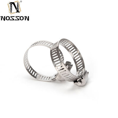 Supporto personalizzato ODM Acciaio inossidabile Universal Worm Drive Clamp 16-300mm per tubi e tubi GB Standard