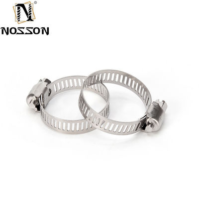 Supporto personalizzato ODM Acciaio inossidabile Universal Worm Drive Clamp 16-300mm per tubi e tubi GB Standard