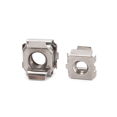 Sistema di misurazione metrica Acciaio inossidabile quadrato M6 Noci di gabbia bulloni M10 M3 clip con DIN standard e finitura di ossido nero