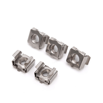 Sistema di misurazione metrica Acciaio inossidabile quadrato M6 Noci di gabbia bulloni M10 M3 clip con DIN standard e finitura di ossido nero