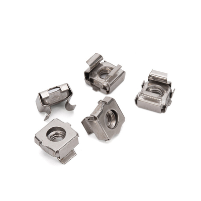 Sistema di misurazione metrica Acciaio inossidabile quadrato M6 Noci di gabbia bulloni M10 M3 clip con DIN standard e finitura di ossido nero