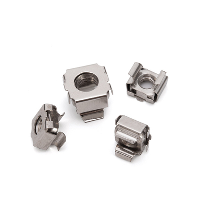 Sistema di misurazione metrica Acciaio inossidabile quadrato M6 Noci di gabbia bulloni M10 M3 clip con DIN standard e finitura di ossido nero
