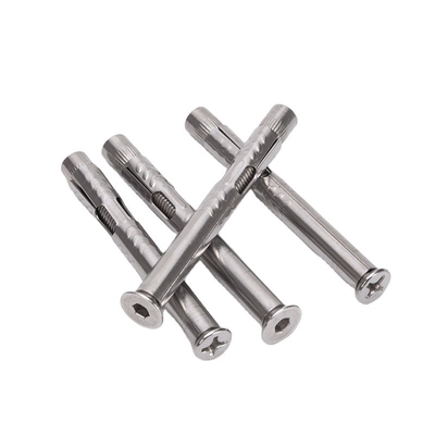 Acciaio d'argento Ancoraggio di manica di ferro galvanizzato Controffusore Cerniera di testa con nocciolo 4.8 8.8 10.9 12.9 Sistema di misura di grado INCH