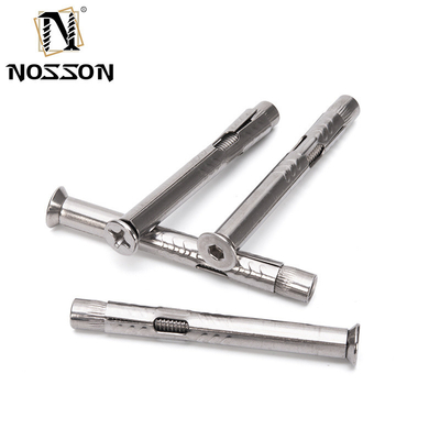 Acciaio d'argento Ancoraggio di manica di ferro galvanizzato Controffusore Cerniera di testa con nocciolo 4.8 8.8 10.9 12.9 Sistema di misura di grado INCH