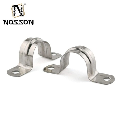Acciaio inossidabile tipo U Clampadore del tubo Clampadori della sella Clampadori del tubo Clampadori di percorso per l'efficienza e la durata del percorso del tubo