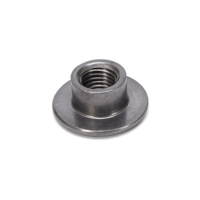 304 acciaio inossidabile M3 M4 M5 M6 M8 M10 Din 546 Noccioline rotonde con buco nel sistema di misurazione metrico e finitura placcata al nichel