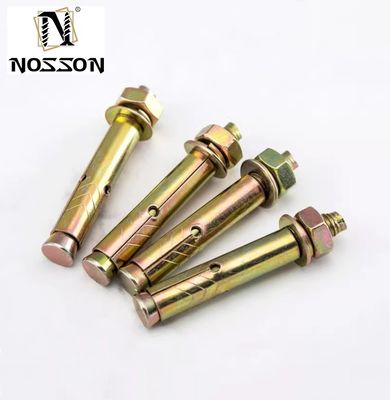 Classe ISO 4.8 8.8 10.9 12.9 Tipo manica in acciaio inossidabile Ancoraggio di espansione bulloni Dyna bullone per acciaio al carbonio Sistema INCH