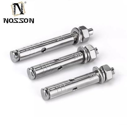 Bolti di ancoraggio di espansione in acciaio al carbonio Grado 4.8 8.8 10.9 12.9 con rivestimento colorato GB 22795 Finish Longer Life TiCN