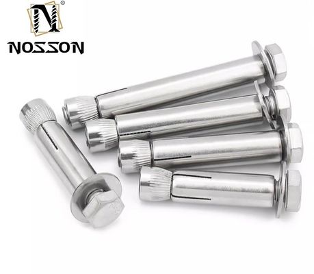 Bolti di ancoraggio di espansione in acciaio al carbonio Grado 4.8 8.8 10.9 12.9 con rivestimento colorato GB 22795 Finish Longer Life TiCN