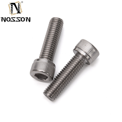 Bolli in acciaio inossidabile m1.6 m2 m2.5 m3 m4 m5 m6 m8 m10 m12 m14 m16 m20 con finitura rivestita in zinco-alluminio secondo lo standard DIN