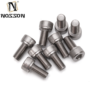 Bolli in acciaio inossidabile m1.6 m2 m2.5 m3 m4 m5 m6 m8 m10 m12 m14 m16 m20 con finitura rivestita in zinco-alluminio secondo lo standard DIN