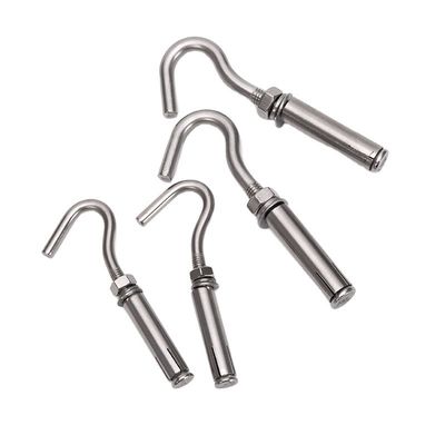 Finitura nera M8 M18 acciaio inossidabile SS304 SS316 A2 A4 J tipo bullone di ancoraggio per applicazioni industriali e di costruzione