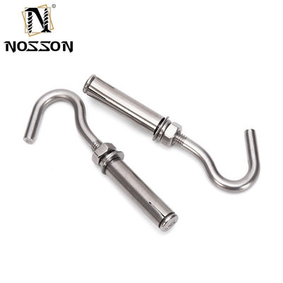 Finitura nera M8 M18 acciaio inossidabile SS304 SS316 A2 A4 J tipo bullone di ancoraggio per applicazioni industriali e di costruzione