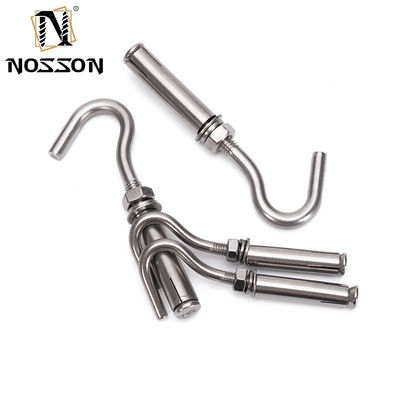 Finitura nera M8 M18 acciaio inossidabile SS304 SS316 A2 A4 J tipo bullone di ancoraggio per applicazioni industriali e di costruzione