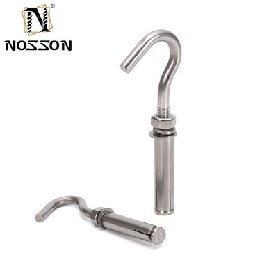 Finitura nera M8 M18 acciaio inossidabile SS304 SS316 A2 A4 J tipo bullone di ancoraggio per applicazioni industriali e di costruzione