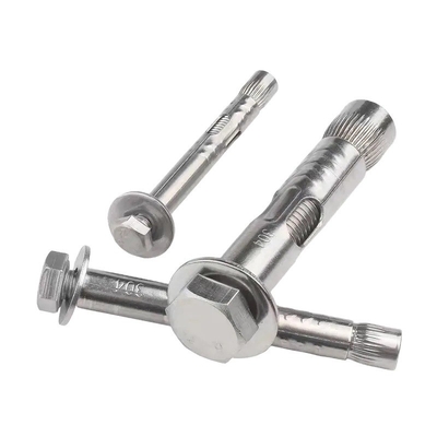 1/2 pollice di diametro in acciaio inossidabile marrone SS304 SS316 wedge Anchor Bolt con 700 capacità direttamente distribuito
