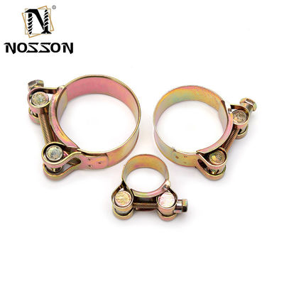 ODM supportato galvanizzato finitura in acciaio inossidabile W1 Heavy Duty Metal Hose Clamp per applicazioni idrauliche