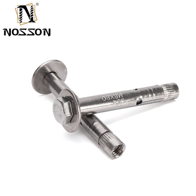 Acciaio inossidabile Testa esagonale di cemento per ancoraggio bullone M6M8M10M12 Capacità 700 Blu Diametro 5/16 IN TiCN