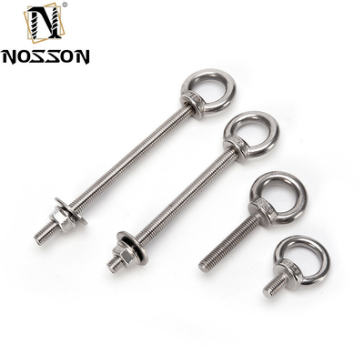 Anello di sollevamento marittimo per viti, buco di anello, bullone per occhi in acciaio M6 M8 M10 con sistema di misurazione DIN Standard e INCH