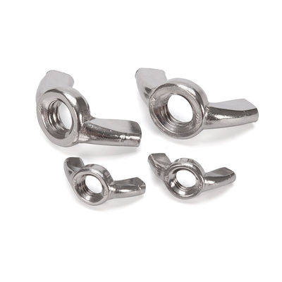 ISO Standard Black Oxide Finish Galvanized Butterfly Nuts Precision Casting Acciaio al carbonio Acciaio inossidabile Chiusura di ali di Noce per durevole