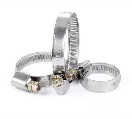 Clampe per tubi a vite a testa a fessura standard ANSI/ASME per bulloni pesanti di tipo tedesco e personalizzazione ODM in acciaio inossidabile