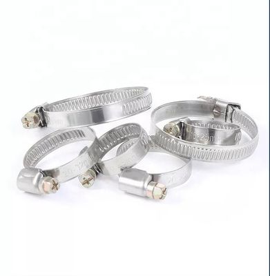 Clampe per tubi a vite a testa a fessura standard ANSI/ASME per bulloni pesanti di tipo tedesco e personalizzazione ODM in acciaio inossidabile