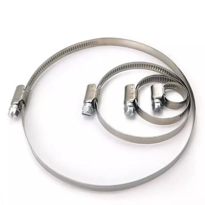 Performance dell'industria pesante mineraria Germania Clampo per tubi in acciaio inossidabile con motore a vermi nel sistema di misurazione metrica