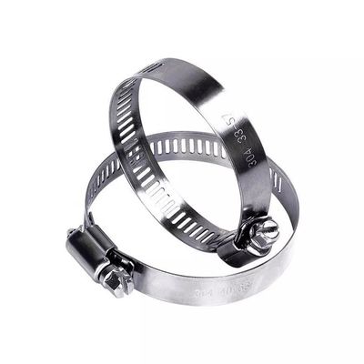 Performance dell'industria pesante mineraria Germania Clampo per tubi in acciaio inossidabile con motore a vermi nel sistema di misurazione metrica