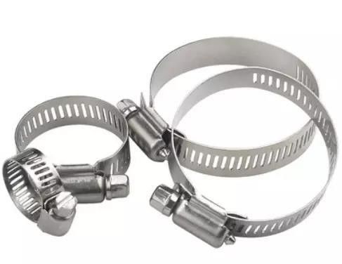 Performance dell'industria pesante mineraria Germania Clampo per tubi in acciaio inossidabile con motore a vermi nel sistema di misurazione metrica