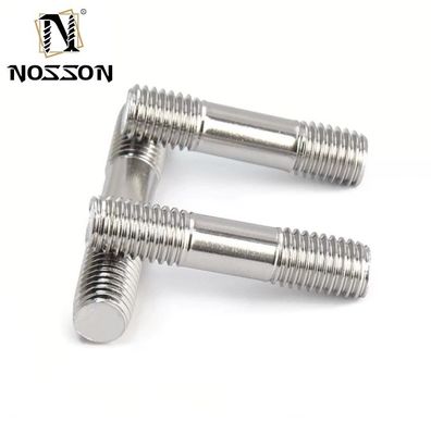 DIN Standard Zinc Finish Double Bolt Rod Stud Bolt a filo per applicazioni industriali e M3 M4 M5 M6 M8 M10 M12 M16 M20