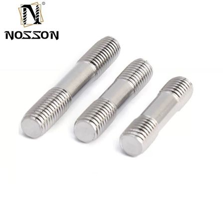 DIN Standard Zinc Finish Double Bolt Rod Stud Bolt a filo per applicazioni industriali e M3 M4 M5 M6 M8 M10 M12 M16 M20