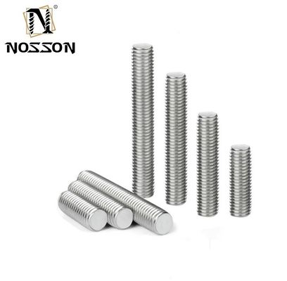 DIN Standard Zinc Finish Double Bolt Rod Stud Bolt a filo per applicazioni industriali e M3 M4 M5 M6 M8 M10 M12 M16 M20