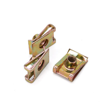 Tianqi Fasteners' Blue Phosphate Finish Hexagon Head DIN 34818 M6 Auto Spring Clip Speed Nut per applicazioni pesanti