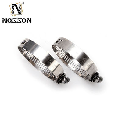 Altamente raccomandato Clampo di tubo di tipo tedesco per tubi pesanti per acciaio inossidabile automobilistico 9 mm larghezza di banda W2 W4 Worm Gear Clips