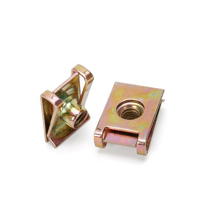 Tianqi Fasteners' Blue Phosphate Finish Hexagon Head DIN 34818 M6 Auto Spring Clip Speed Nut per applicazioni pesanti