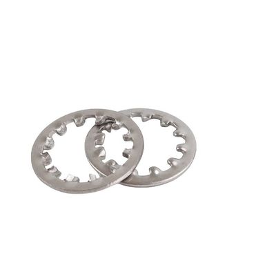 M6-M30 304 in acciaio inossidabile denti interni esterni serrated spring lock washer per la domanda personalizzata in industria generale