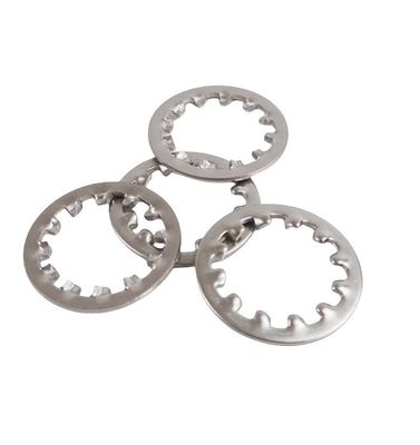 M6-M30 304 in acciaio inossidabile denti interni esterni serrated spring lock washer per la domanda personalizzata in industria generale