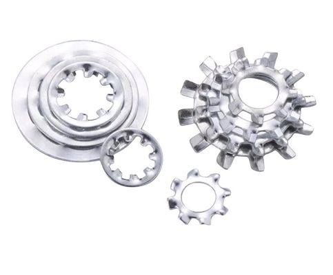 M6-M30 304 in acciaio inossidabile denti interni esterni serrated spring lock washer per la domanda personalizzata in industria generale